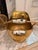 1960s Large Brass Coal Scuttle / Fireplace Log Bucket With Lion Mask Mounts & Delft-Style Ceramic Handles - For Sale - Image 5 of 9