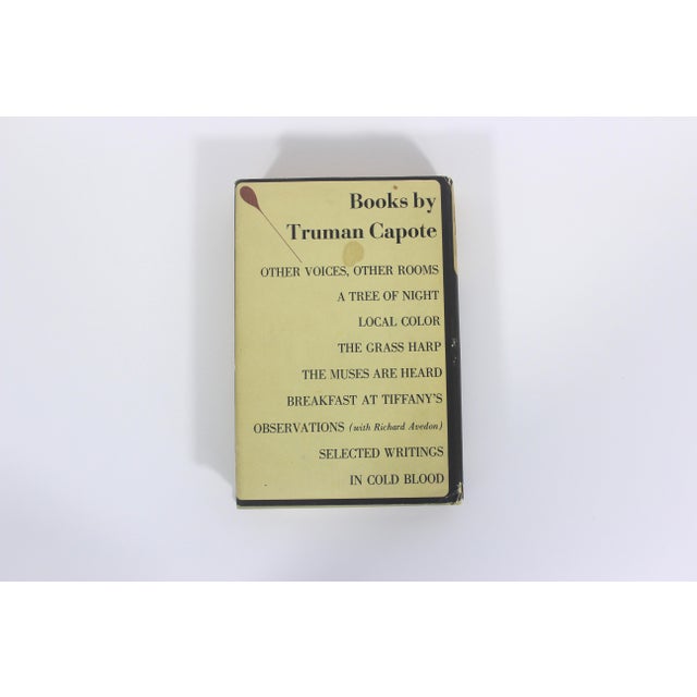 1960s 1965 Edition Truman Capote in Cold Blood Hard Cover Book With Dust Jacket For Sale - Image 5 of 10