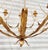 Gold Large Neoclassical Style Giltwood & Metal Cha For Sale - Image 8 of 12