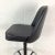 Black Mid-Century Swivel Barstool For Sale - Image 8 of 12
