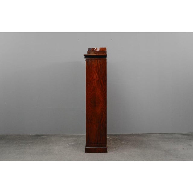 Biedermeier Style Bookcase in Mahogany, Early 20th Century For Sale - Image 5 of 18
