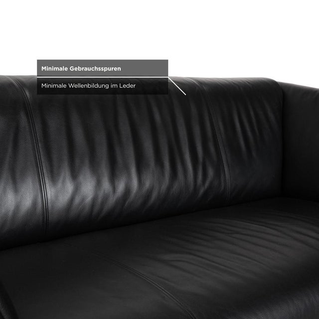 Animal Skin 322 Two-Seater Sofas in Leather from Rolf Benz, Set of 2 For Sale - Image 7 of 13