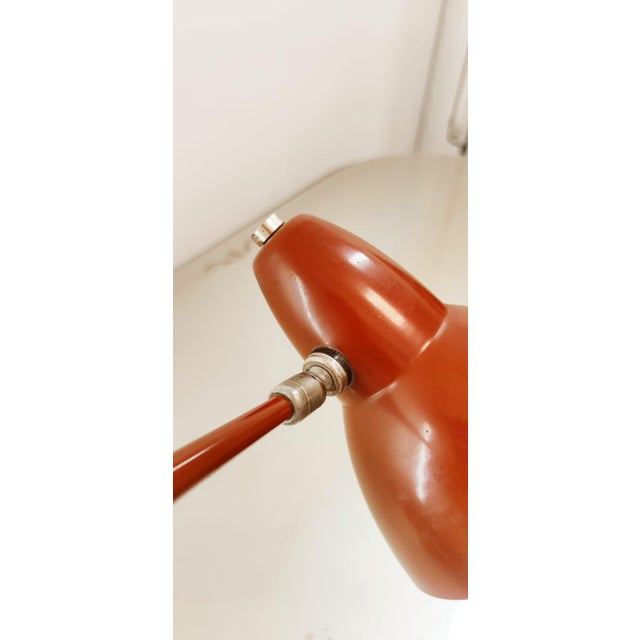 Study Table Lamp with Clamp and Ignition at the Base For Sale - Image 4 of 13