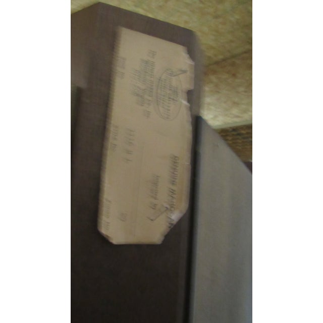 1980s Henkel Harris Mahogany Corner Cabinet Hutch Cupboard For Sale - Image 9 of 12