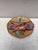 Majolica bird with oak leaves plate, circa 1880. From Belgium.