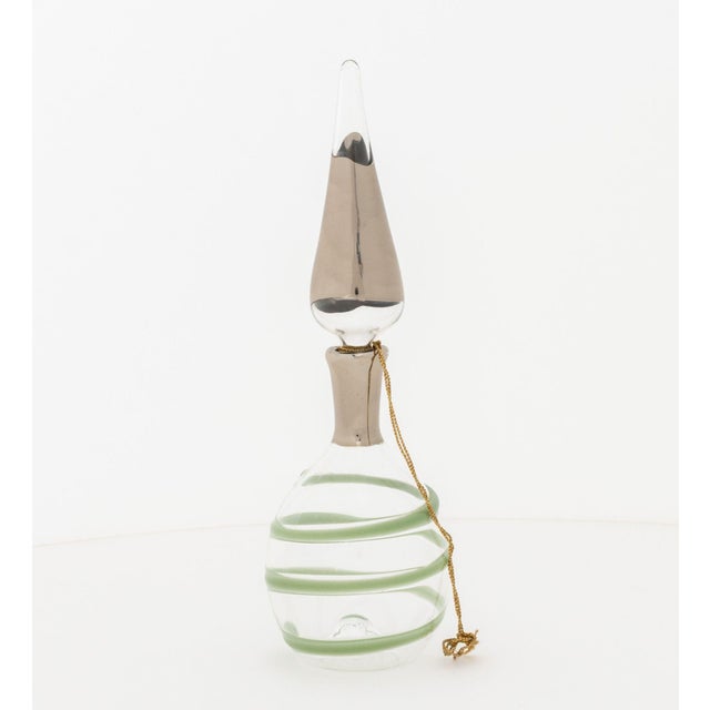Collection of Nine Art Glass Perfume Bottles For Sale - Image 9 of 18