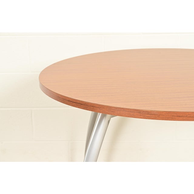 Herman Miller Style Modern Spider Leg Round Dining Table or Game Table For Sale In South Bend - Image 6 of 8