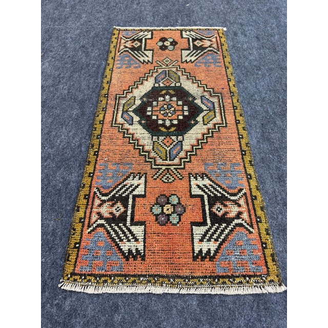 Turkish Yastik Rug 1'6" x 3'3" #24092 Explore a curated collection of hallway runners, wool rugs, and handmade...