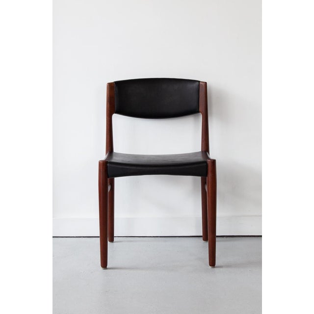 1960s Vintage Daish Dining Chairs by Grete Jalk, 1960s, Set of 4 For Sale - Image 5 of 9