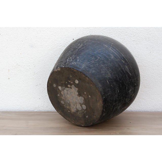 Blackened Earth Clay Urn For Sale In Los Angeles - Image 6 of 9