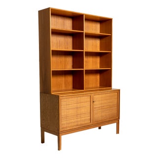 Norrland Bookcase by Alf Svensson for Bjästa Möbelfabrik, Sweden, 1960s For Sale