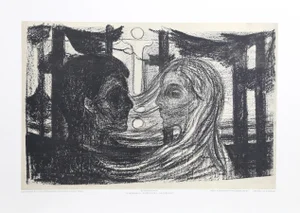 Edvard Munch, Attraction Ii, Poster