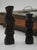 1900 - 1909 Vintage Chinese Marble & Wood Carved Chess Set For Sale - Image 5 of 10