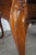 Vintage Chippendale Style Mahogany Carved Leather Inset Executive Office Desk For Sale - Image 15 of 18