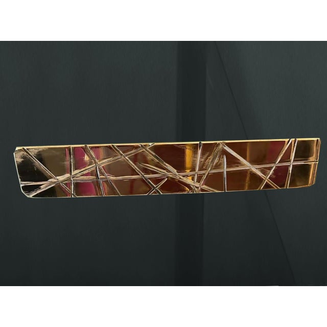 Not Yet Made - Made To Order Black Console in Mirrored Murano Glass from Justfurnituress SRL For Sale - Image 5 of 6