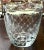 Late 20th Century Etched Christian Dior Crystal Ice Bucket Champagne Chiller For Sale - Image 5 of 9