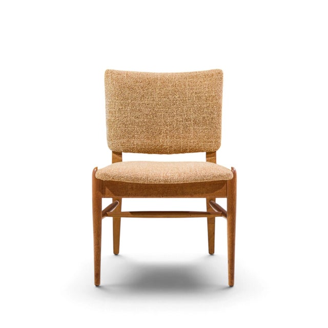 Mid 20th Century John Keal for Brown Saltman Mid Century Bleached Mahogany Dining Chairs - Set of 6 For Sale - Image 5 of 17