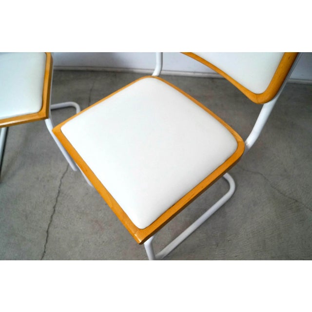 2 Chaises Cesca B32 Breuer Made In Italy - Cannage Assises Refait - Foto 8