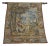 French Verdure Style Tapestry of Dog Hunt Scene For Sale