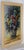 Blue Mid Century Floral Still Life in Oil on Masonite For Sale - Image 8 of 9