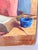 Post Impressionist Colorful Original Painting Still Life, Signed, 1944 For Sale In Dallas - Image 6 of 8