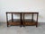 1970s Vintage Baker Furniture Empire-Style Wood End Tables With Drawer – A Pair For Sale - Image 5 of 18