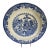 Early 19th Century Mason's Blue Willow Ironstone Dinner Plate For Sale