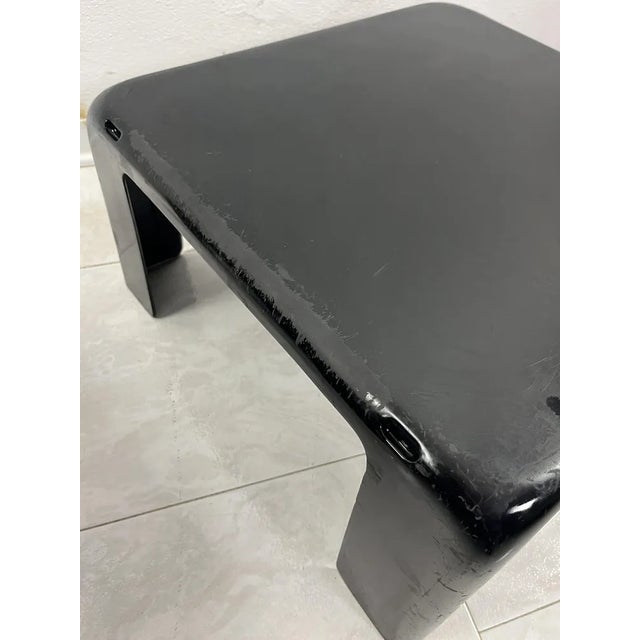 Quattro Gatti Stackable Fiberglass Coffee Tables by Mario Bellini for C & B Italia, 1970s, Set of 4 For Sale - Image 9 of 10