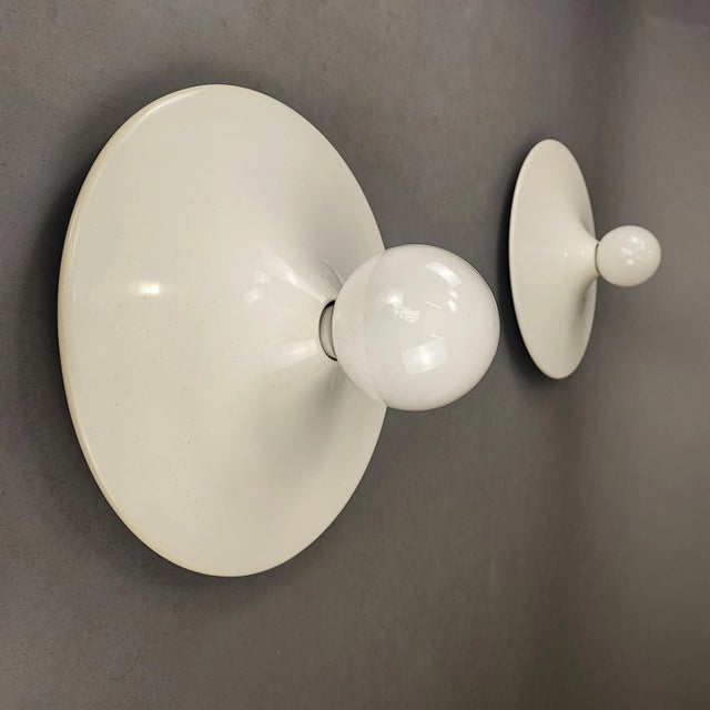 Wall Lamps by Gianluigi Gorgoni for Stilnovo, 1970s, Set of 2 For Sale - Image 6 of 12