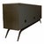 Metal Global Views Triangle Cabinet in Antique Silver With Australian White Marble Top For Sale - Image 7 of 8