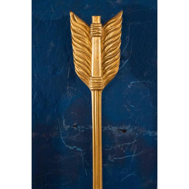 Metal Neoclassical Bronze Two-Light Wall Sconces, 1880, Set of 2 For Sale - Image 7 of 12