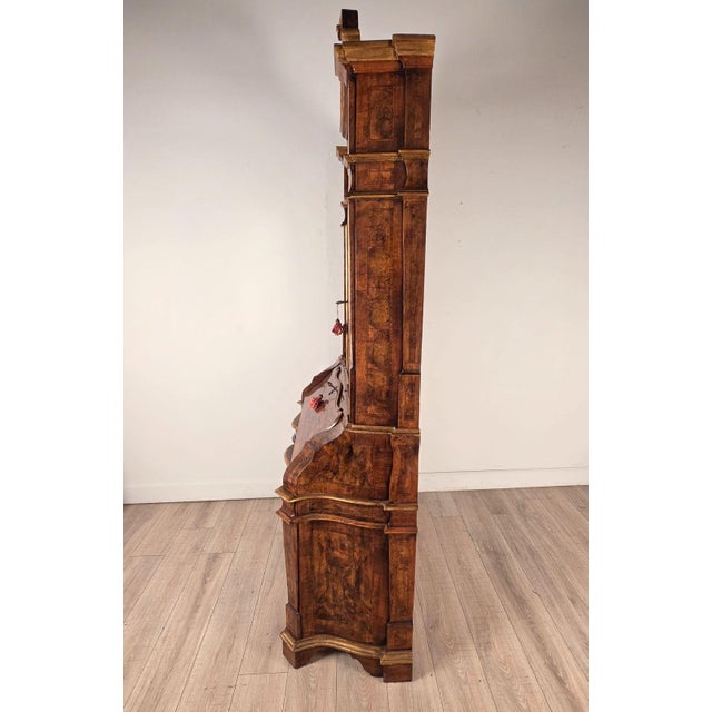 1950s Baroque Style Secretary, Italy Circa 1950 For Sale - Image 5 of 11