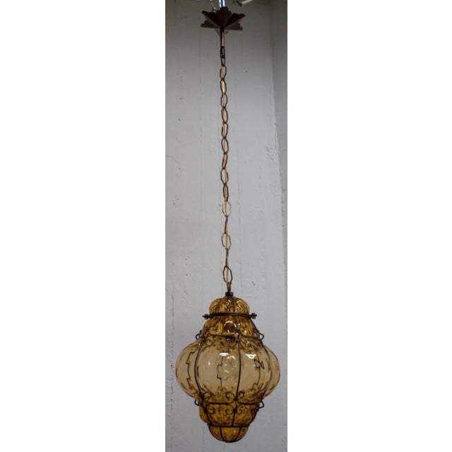 1960s Pendant in Caged Glass by Gianni Seguso, 1960s For Sale - Image 5 of 10