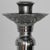 Italian Pair of Silverplated Altar Floor Candlesticks For Sale - Image 3 of 8
