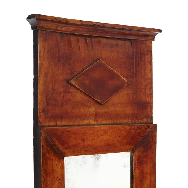 French Directoire Period Wooden Mirror For Sale - Image 4 of 9