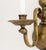 Early 20th Century Dutch Style Bronze Three-Branch Wall Sconces - Pair For Sale - Image 5 of 9