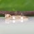 Alexandrite Ring With Earth-Mined Diamond Accents in Solid 14k Gold, Round 4.6mm, Size 6.75 For Sale - Image 12 of 12
