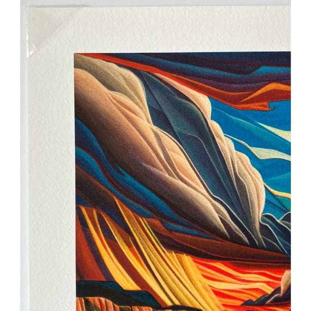 William Haskell "Riverside Encampment" Giclee on Paper Limited Edition Signed / Numbered For Sale In Reno/Lake Tahoe - Image 6 of 12