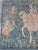 Vintage French Hand-Printed Medieval Design Noble Amazon Tapestry, 1960s For Sale - Image 4 of 18