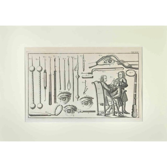 Lorenz Heister, Surgical Instruments, Etching, 1750 For Sale - Image 3 of 3