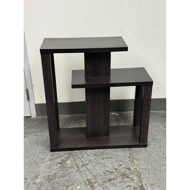 2020s Modern Tiered Geometric Side Table For Sale - Image 5 of 12