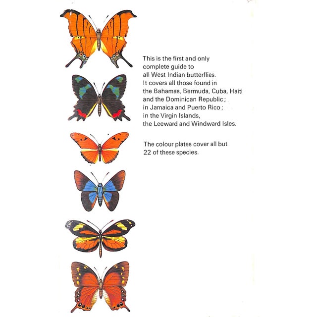 1970s "A Field Guide to the Butterflies of the West Indies" 1975 Riley, Norman D. For Sale - Image 5 of 12