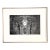 1990s Fine Art With Horse, Trees, and Moon by Expert Swiss Paper Cutting Artist Bruno Weber For Sale