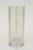 This mesmerizing modern glass clear column vase with white has row after row of different spiritual words in lines...