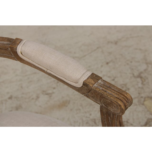 Set of 8 Restoration Hardware Oak Dining Chairs For Sale In Philadelphia - Image 6 of 18