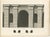 Hollywood Regency Louis-Pierre Baltard, Cour Des Fontaines, 1803, Copperplate Engraving For Sale - Image 3 of 10