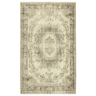 Vintage Turkish Handmade Rug For Sale