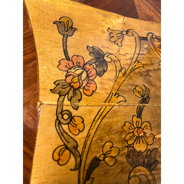 Mid-Century French Louis XV Style Marquetry Side Tables For Sale - Image 15 of 16