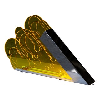 Pitagora Table Lamp by Sergio Giobbi for Metalmobili, Italy, 1970s For Sale