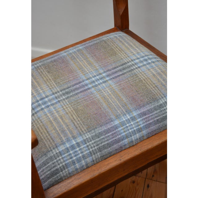 Wood Arts and Crafts Desk Chair in Oak, 1900 For Sale - Image 7 of 15
